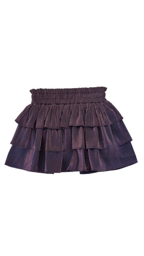 Shimmer Plum Luna Skirt