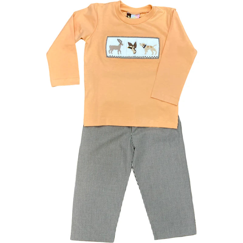 Boys Life Smocked Pant Set