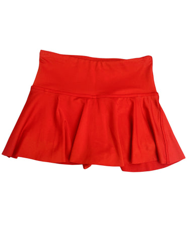 Red Athleisure Skort