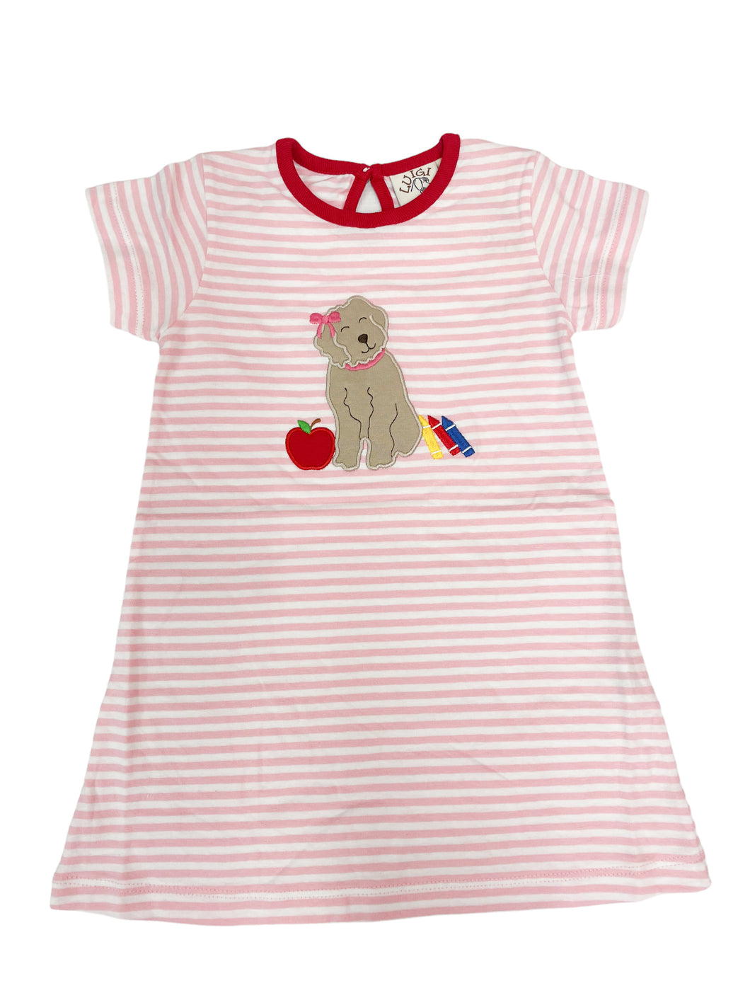 School Dog Knit Dress