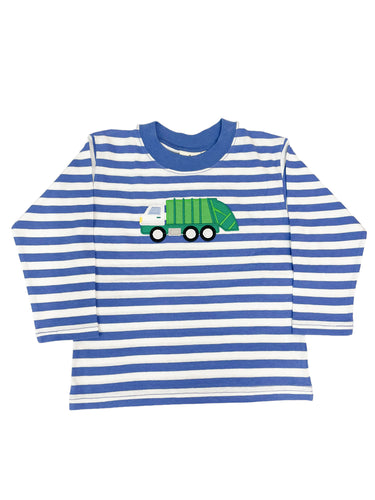 Stripe Garbage Truck Tee