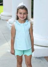 Nora Mint Stripe Short Set