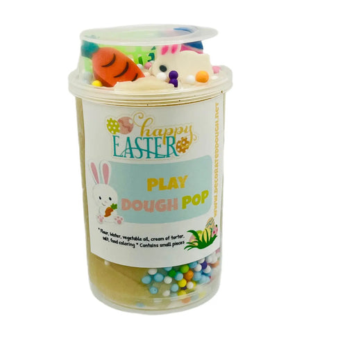 Easter Basket Stuffer Play Dough Pop