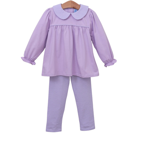 Lavender Abigail Pants Set