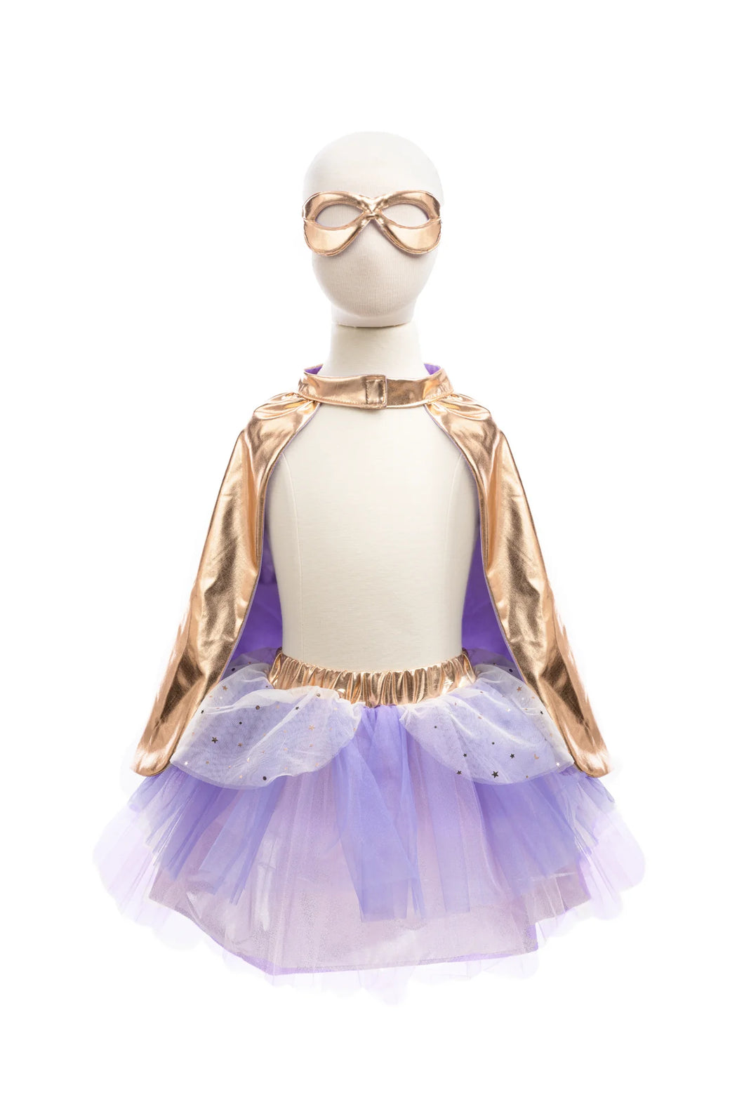 Super-Duper Tutu, Cape & Mask set -Lilac