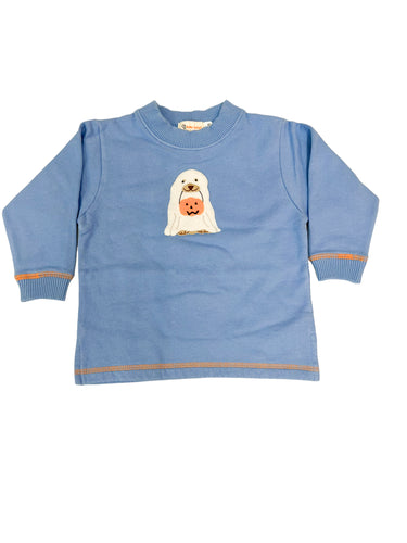 Chambray Dog/Ghost Sweatshirt