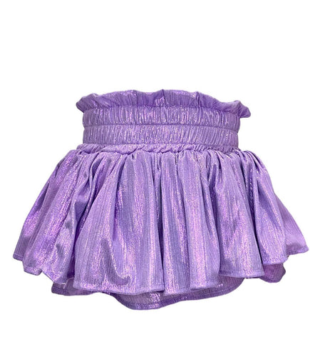 Lavender Metallic Skirt