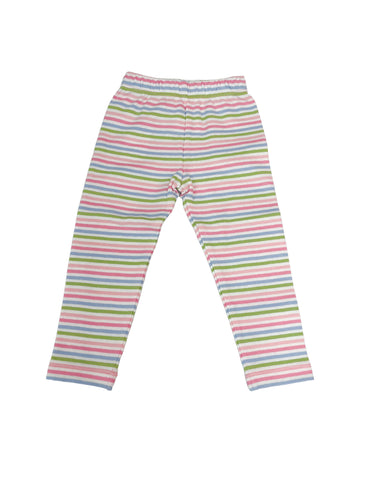 Pink Multi stripe Leggings