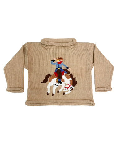 Rodeo Riding Rollneck Sweater