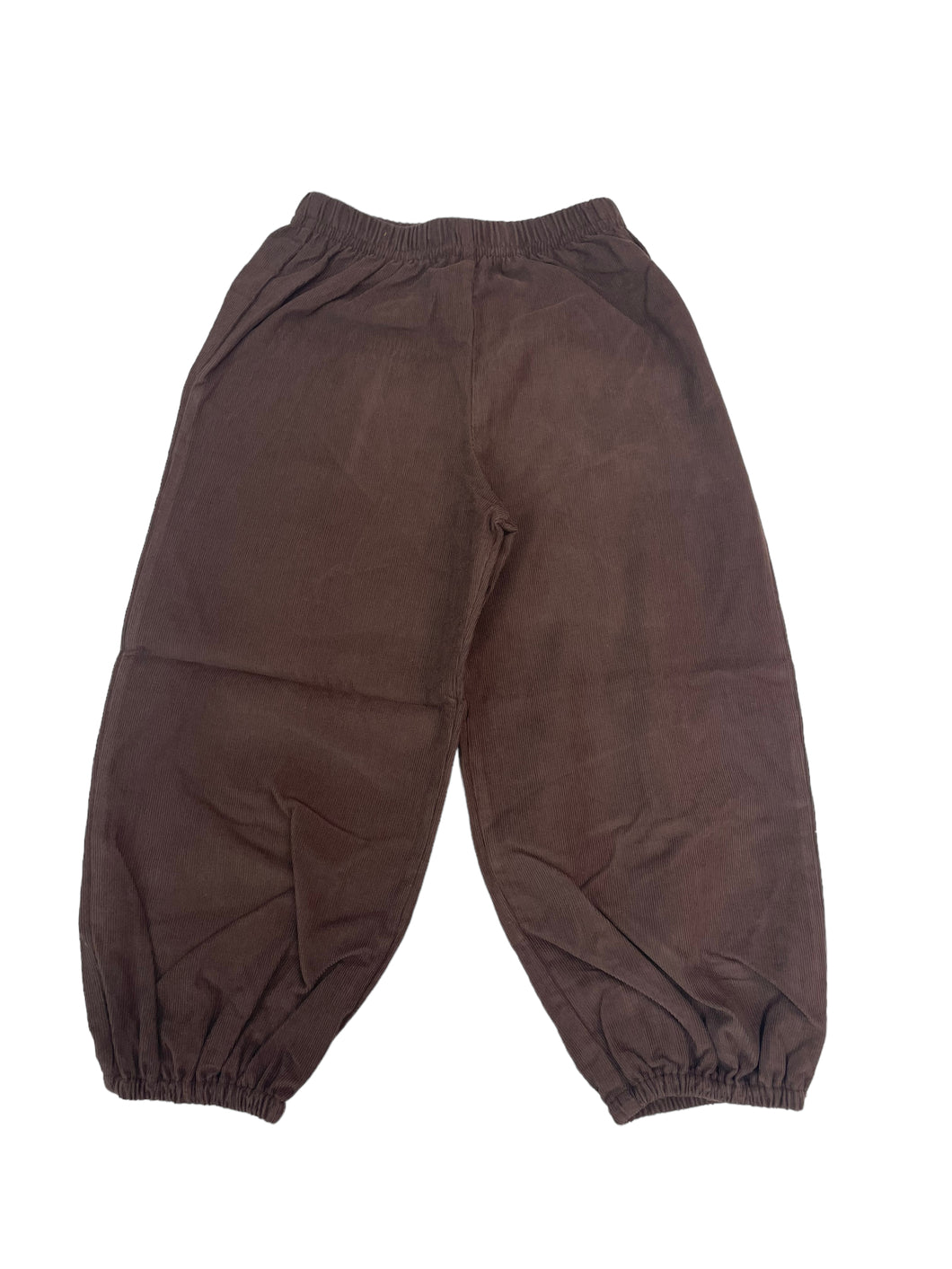 Chocolate Corduroy Bloomer Pants