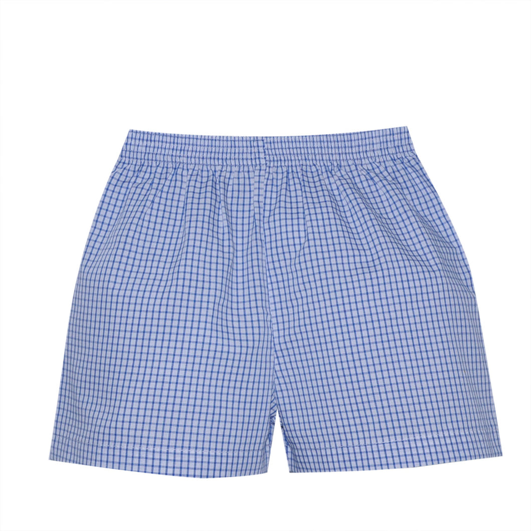 Royal Blue Square Bennet Short