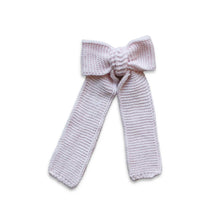 Knit Long Tail Hair Bow