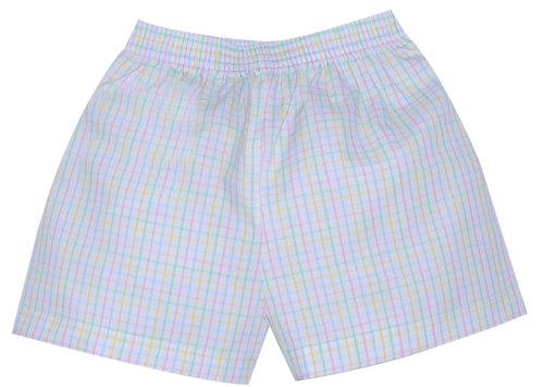 Multi Plaid Bennett Short