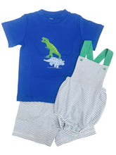 Royal/Kelly Green Sunsuit