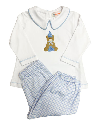 Birthday Bear Bloomer Pant Set