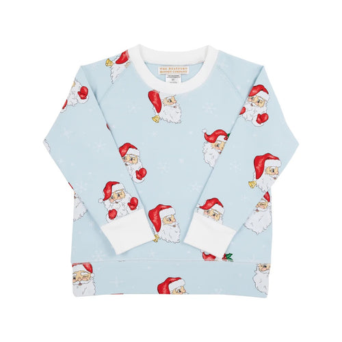 Dear Santa (Blue) Cassidy Comfy Crewneck