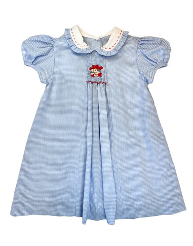 Blue Rebel Smock Dress