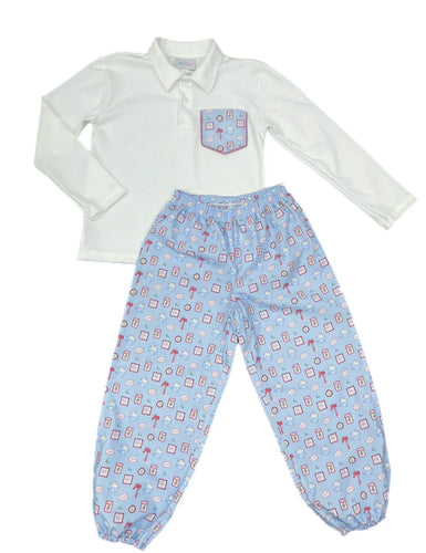 Letters to Santa Carter Pant Set