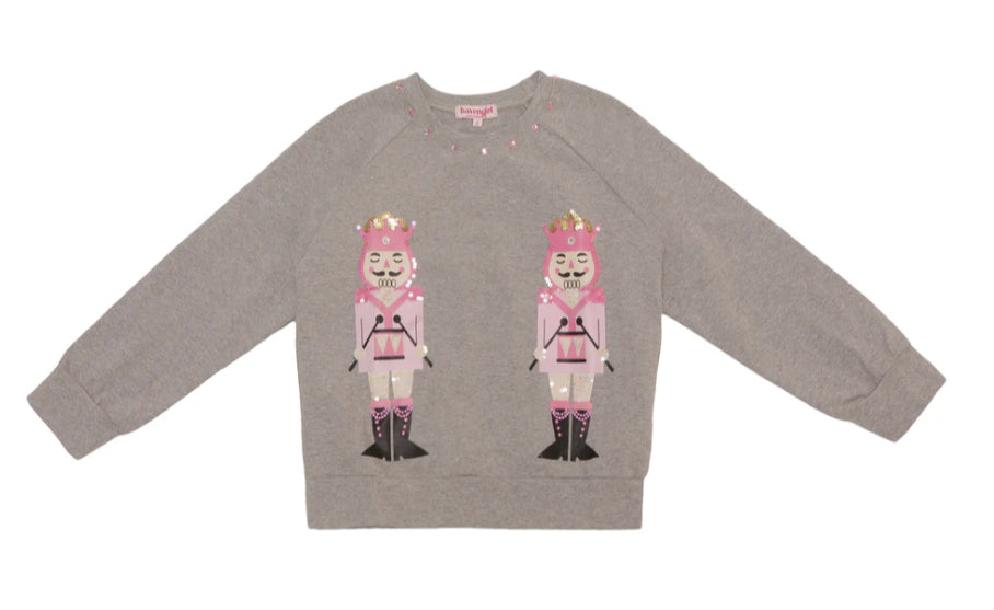 Gray Nutcracker Sweatshirt