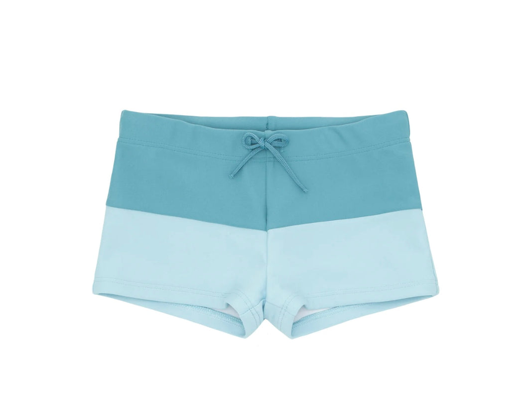 boys pacific blue colorblock brief