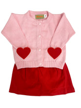 Heart Pocket Crew Cardigan