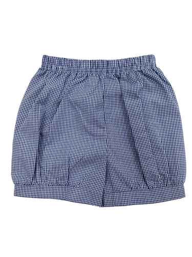 Adam Navy Mini Gingham Short