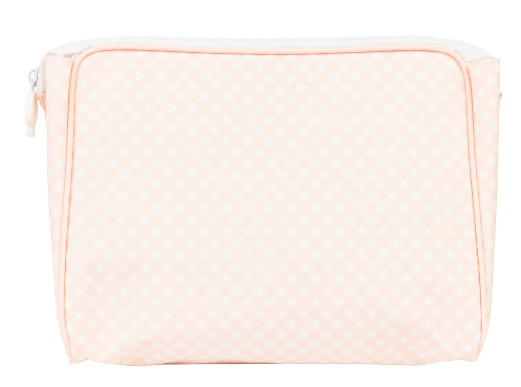 The Go Bag - Pink Gingham - Large