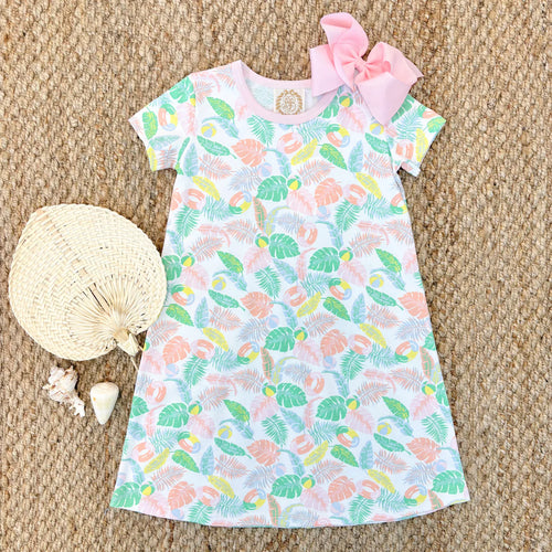 Polly Play Dress - Happy in Harbour Island/Palm Beach Pink