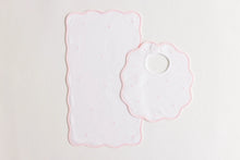 Bib and Burp Set - Pink Dots