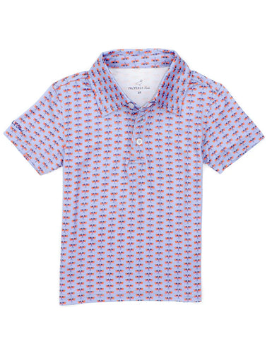 Freedom Flag Inlet Polo