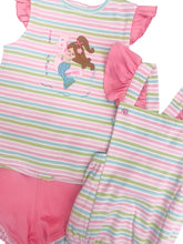 Multi Stripe/Pink Sunsuit