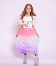 Birthday Girl Gem Ruffle Tee