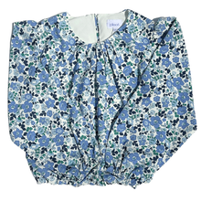 Wren Blue Floral Top