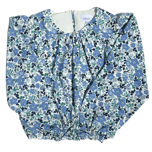 Wren Blue Floral Top