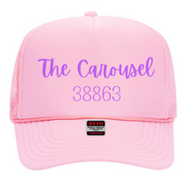 Carousel Logo Trucker Hat - Adult