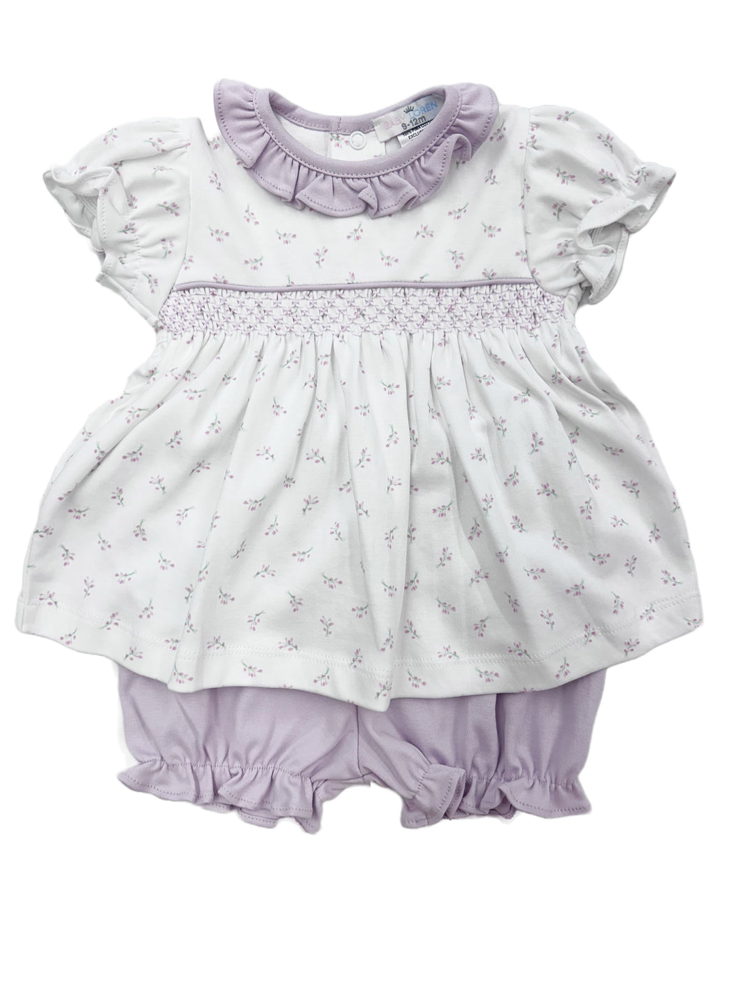 Joy Floral Pima Bloomer Set