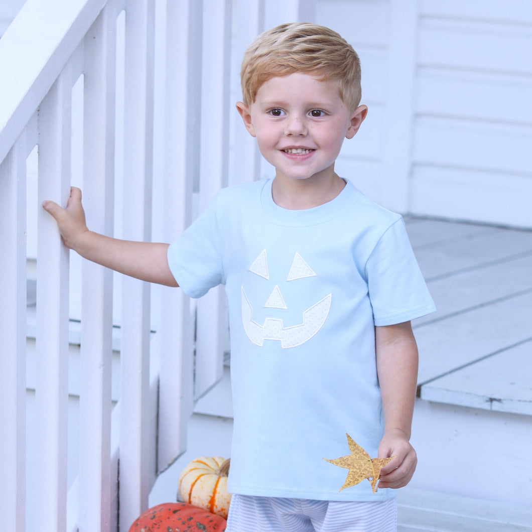 Jack O'Lantern Shirt - Blue