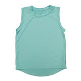 Light Blue High Low Tank