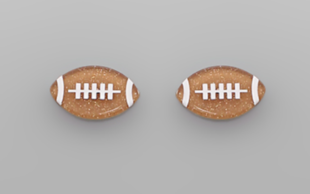 Football Earrings