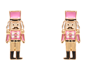 Nutcracker Shaped Earrings