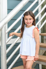 Light Blue Stripe/Coral Josie Short Set