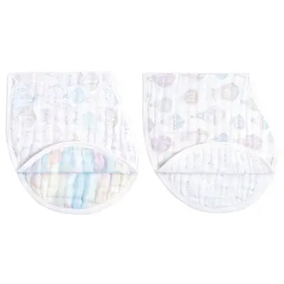 Above the Clouds 2 Pack Burpy Bibs