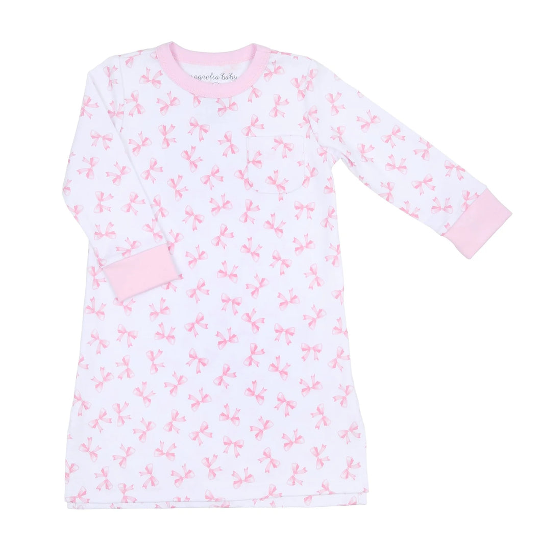 Baby Bows Longsleeve Nightdress