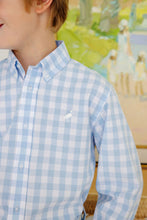 Beale Street Blue Check Dean's List Dress Shirt