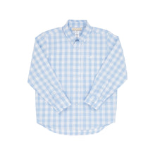 Beale Street Blue Check Dean's List Dress Shirt