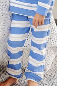 Gates Sweeney Sweatpants - Barbados Blue / White Stripe