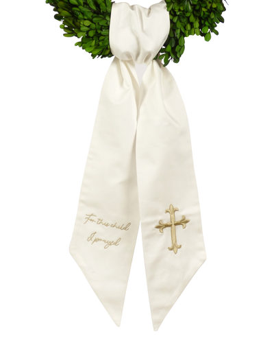 Wreath Sash - For This Child I Have Prayed