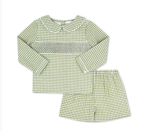 Grove Park Windowpane Liam Short Set