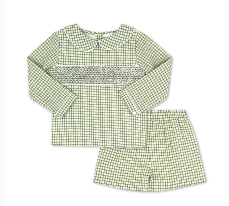 Grove Park Windowpane Liam Short Set