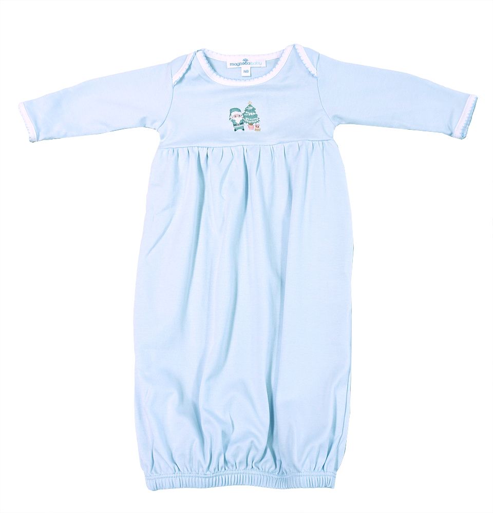 Light Blue Sweet Little Christmas Gown